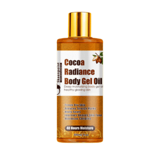 SkeenPoint Cocoa Radiance Body Gel Oil nourishing body oil for radiant and smooth skin
