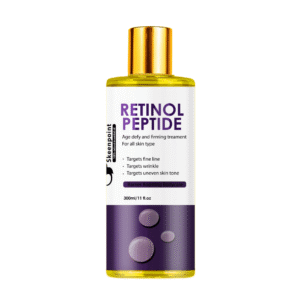 SkeenPoint Retinol Peptides Serum – anti-aging facial serum for fine lines, wrinkles, and smoother youthful skin, authentic skincare product in Abuja Nigeria