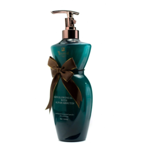 Bismid Skin Glowing Bath with Alpha Arbutin – brightening body wash for radiant, even-toned skin, authentic skincare product available at Bismid Cosmetics Abuja