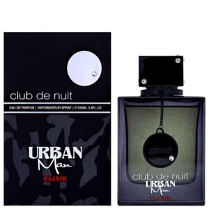 Original Club De Nuit Urban Man Perfume for Men – Long-Lasting Woody Spicy Fragrance