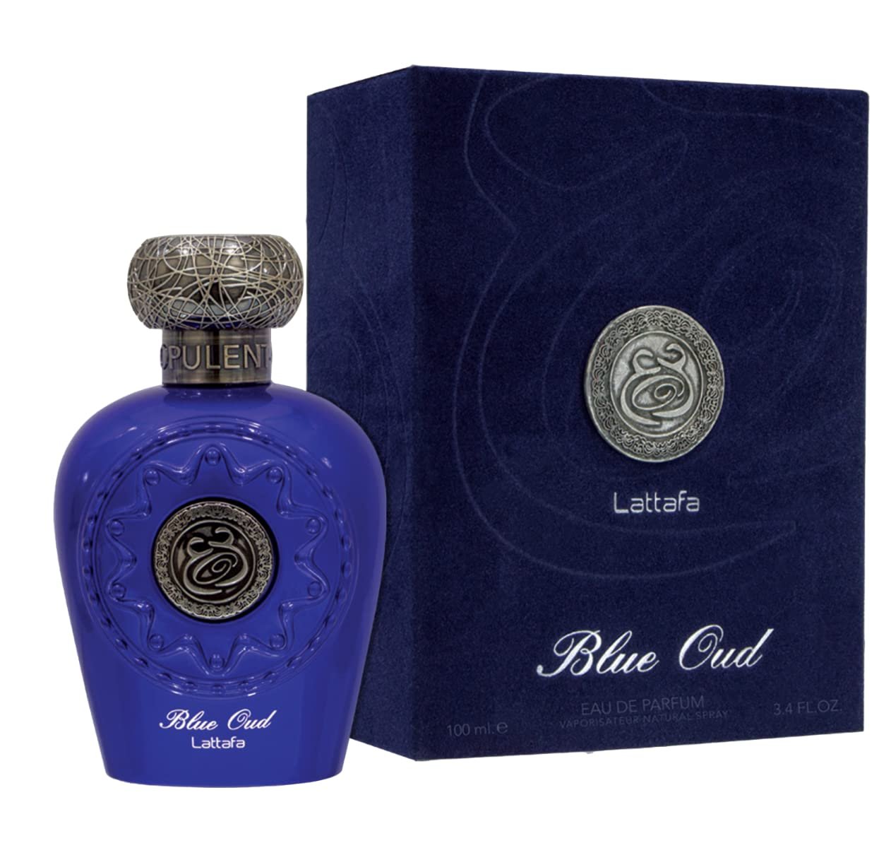 Lattafa Blue Oud Perfume Bottle – Original Unisex Luxury Fragrance