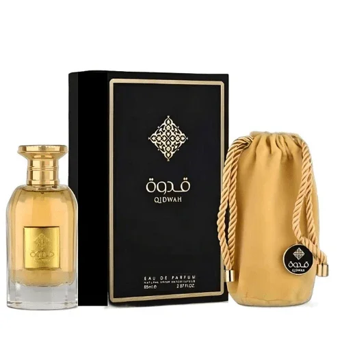 Qidwah Perfume bottle – luxury long-lasting unisex Arabic fragrance
