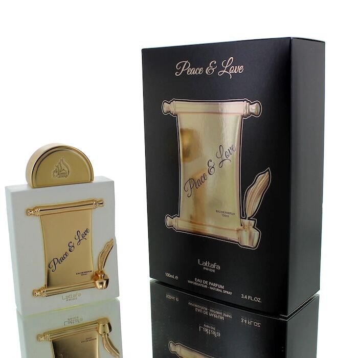 Lattafa Peace and Love Perfume Original Bottle – Unisex Long Lasting Fragrance